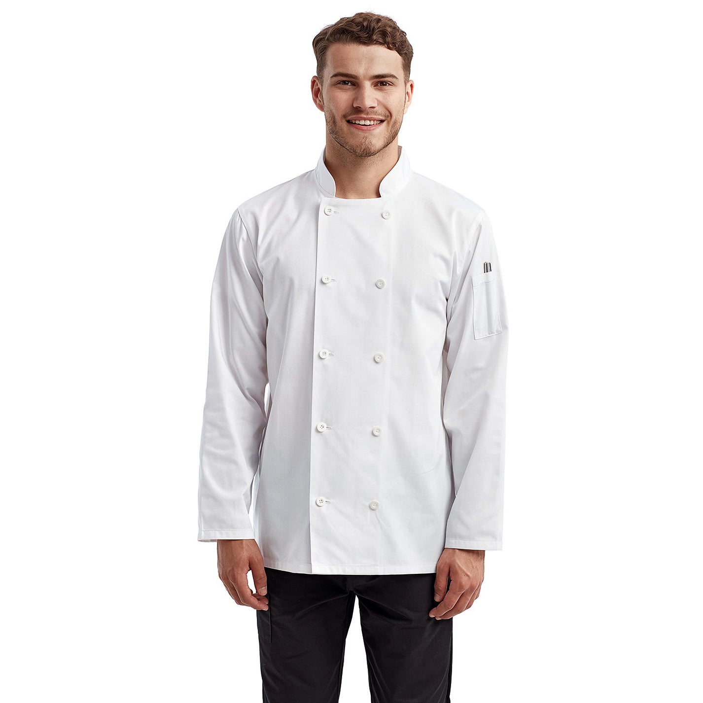 Black Chef Coat - Reprime - Sustainable Design