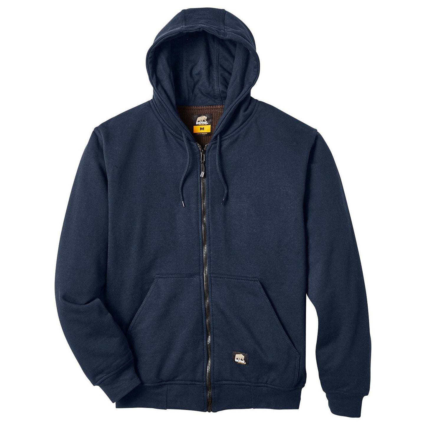Black Sweatshirts - Berne - Thermal Lined Comfort