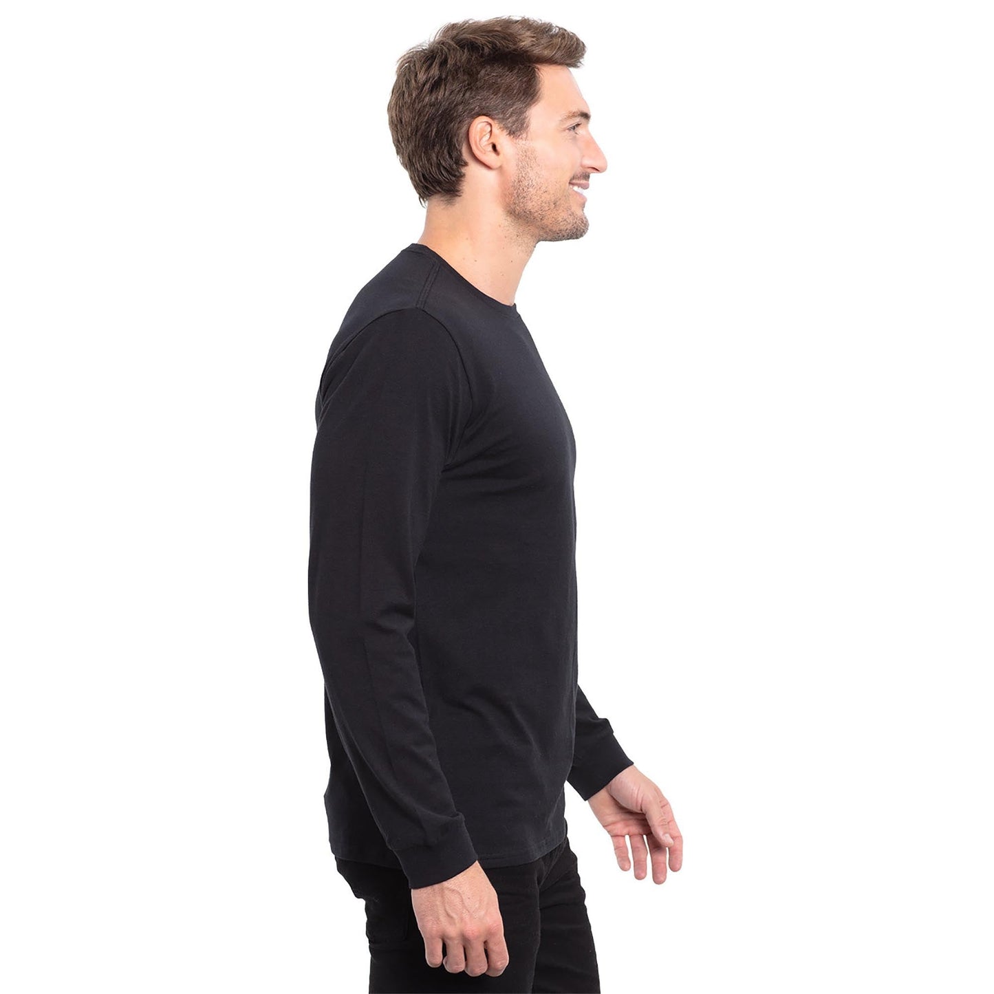 Black T-Shirts - Threadfast - Comfortable Cotton