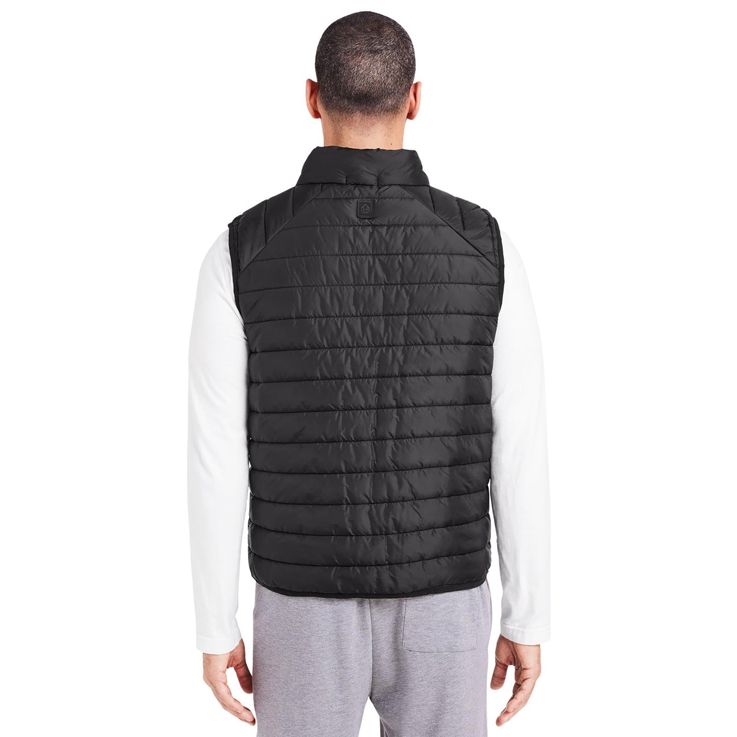 Black Quilted Vest - Tasc - Eco-Friendly Design