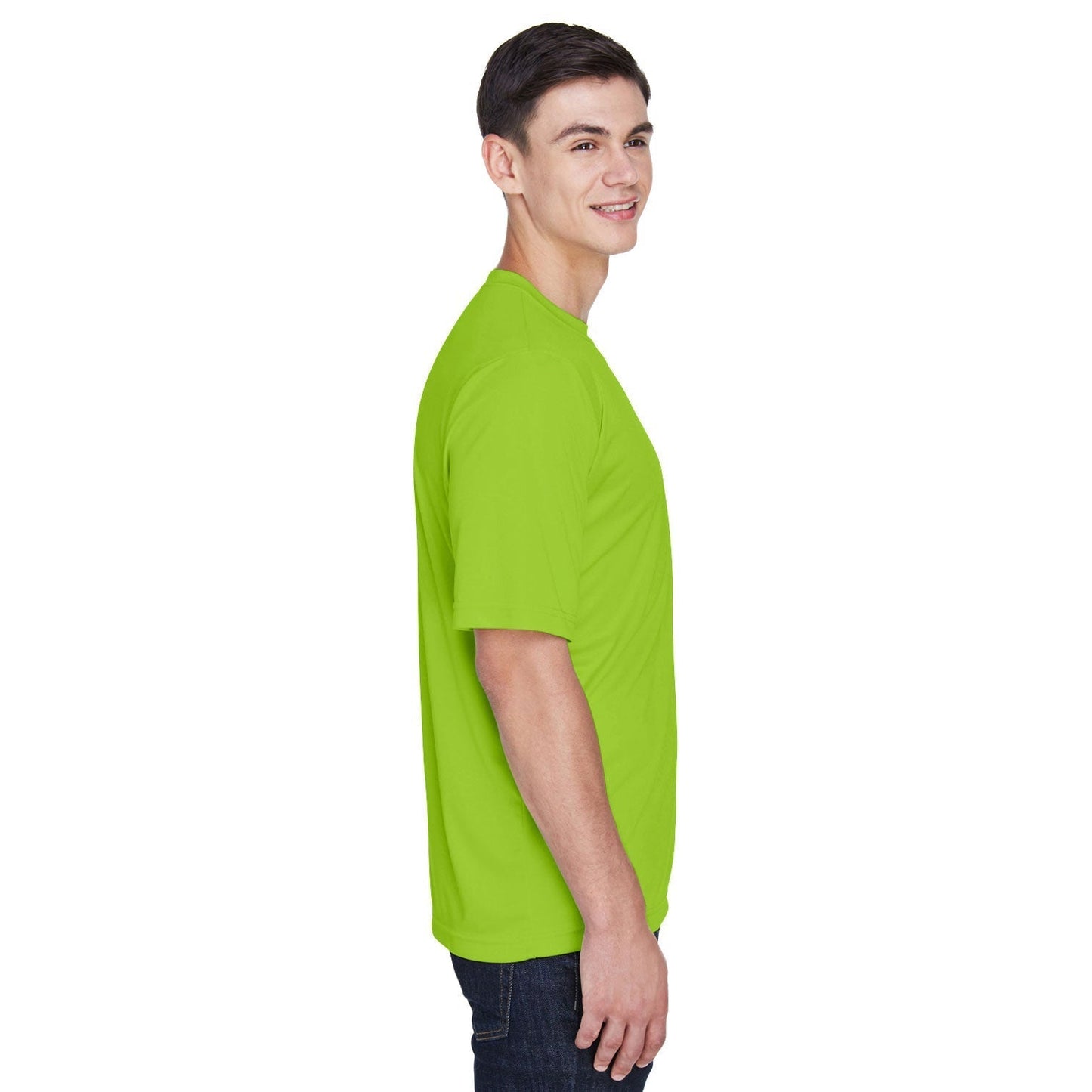 Black T-Shirts - Team 365 - Moisture-Wicking Performance