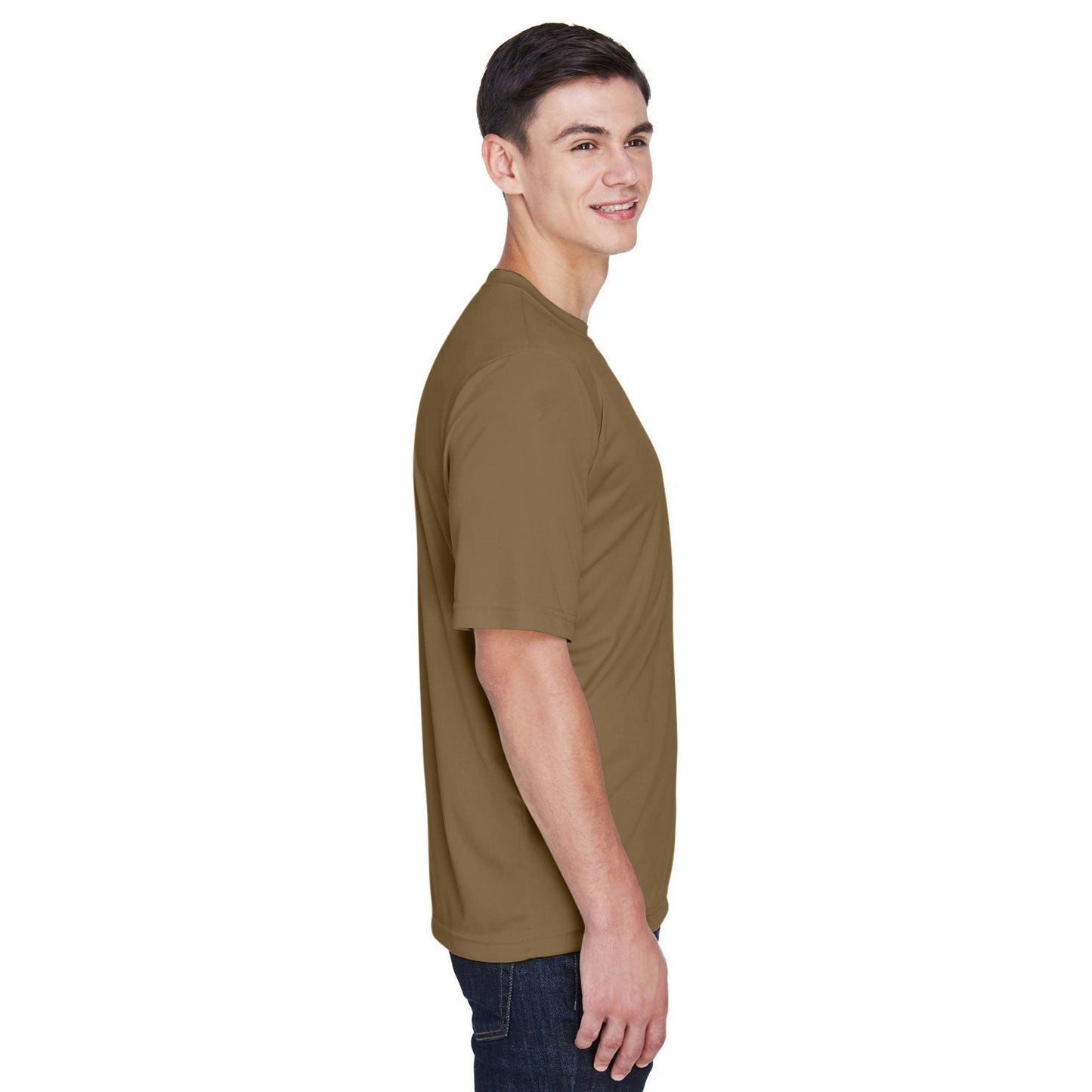 Black T-Shirts - Team 365 - Moisture-Wicking Performance