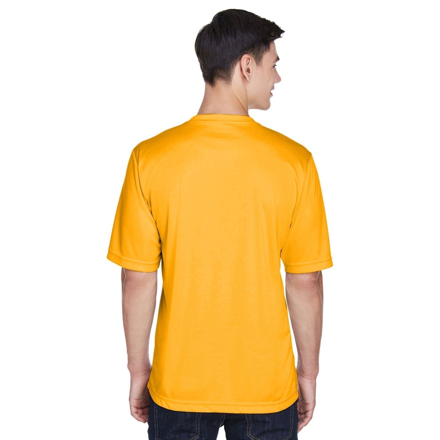 Black T-Shirts - Team 365 - Moisture-Wicking Performance