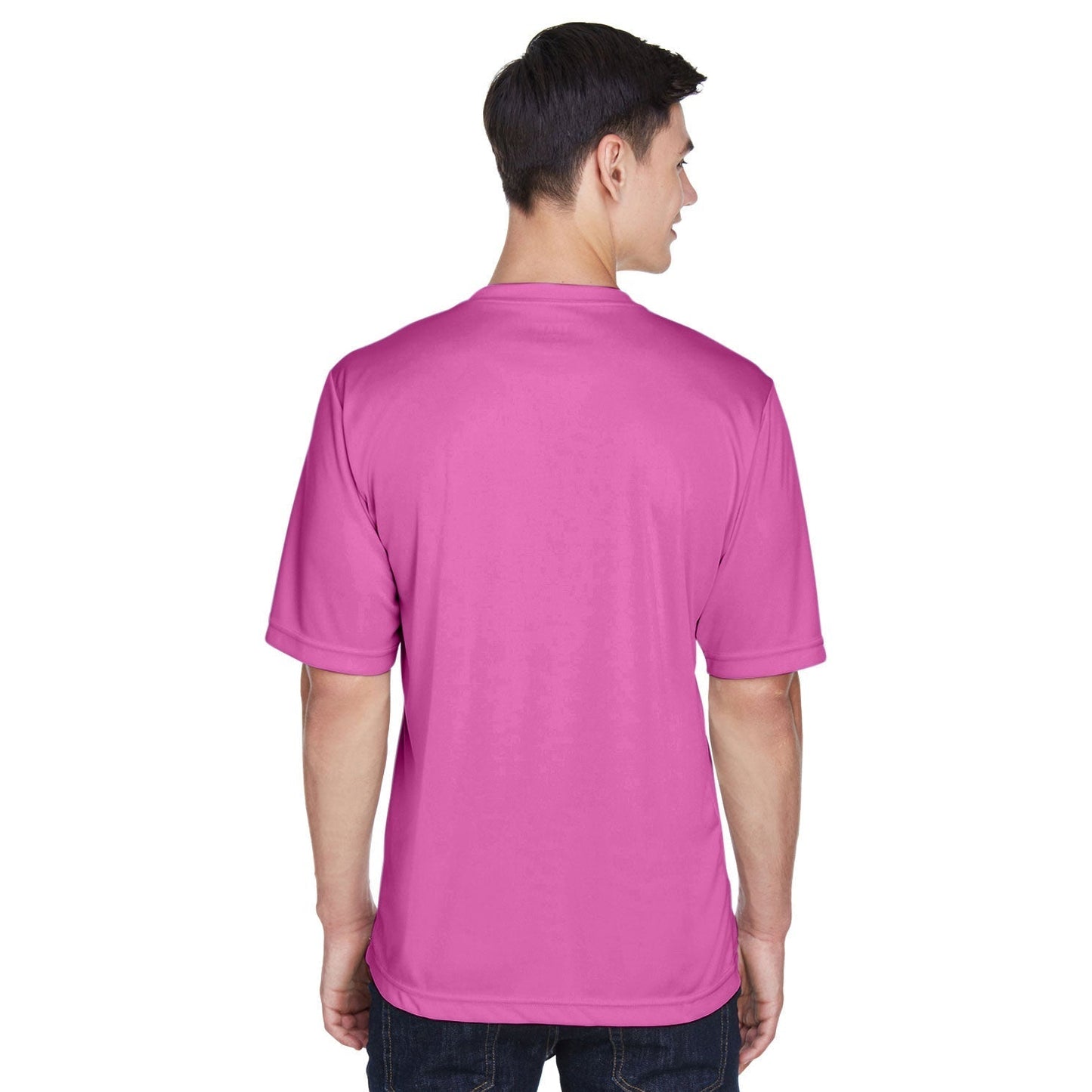 Black T-Shirts - Team 365 - Moisture-Wicking Performance