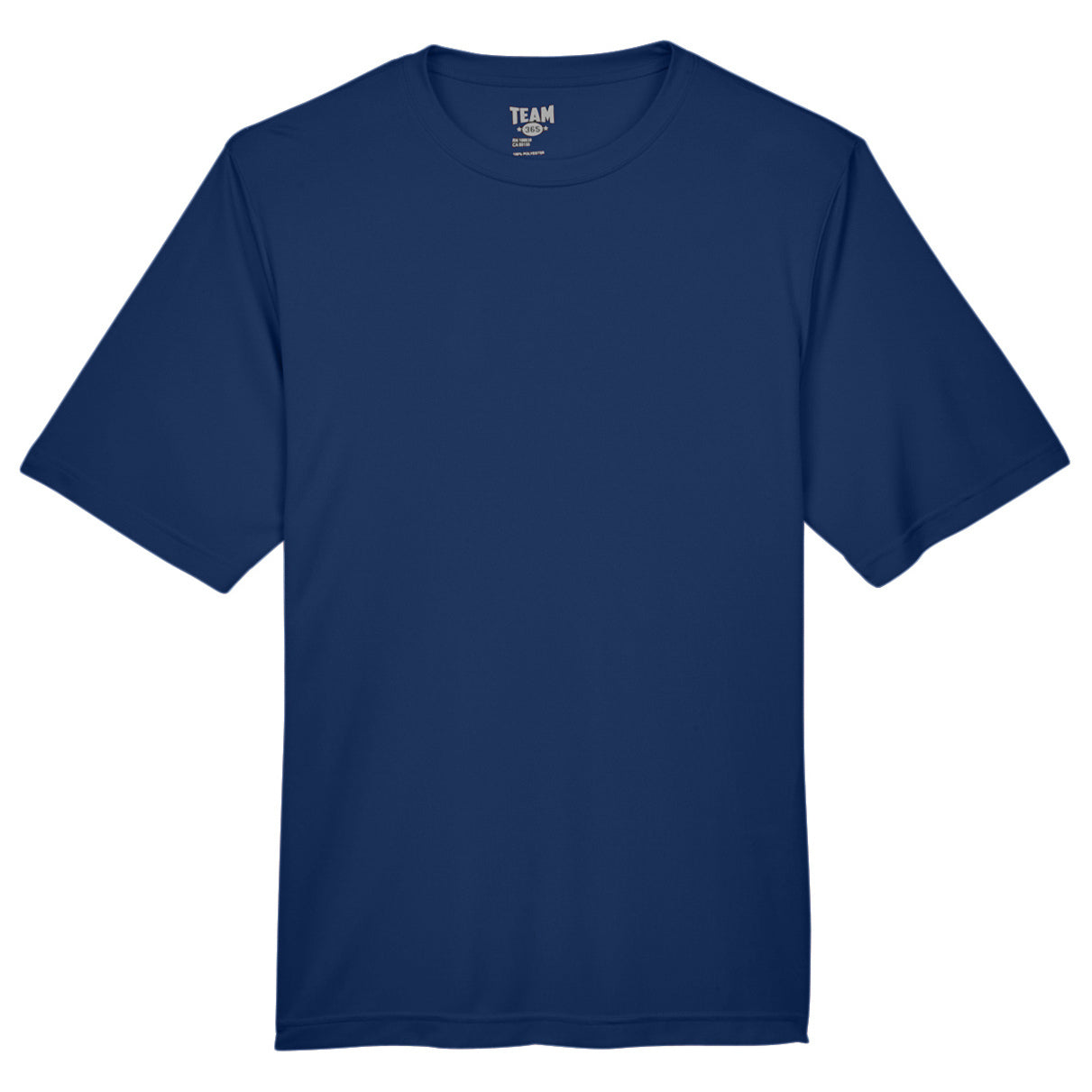 Black T-Shirts - Team 365 - Moisture-Wicking Performance