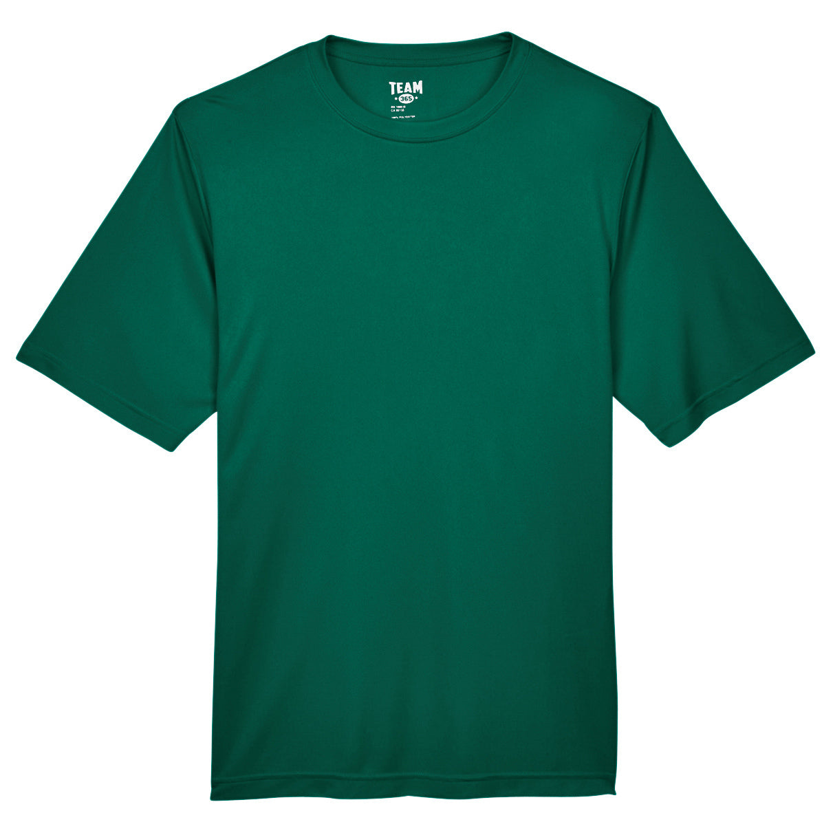 Black T-Shirts - Team 365 - Moisture-Wicking Performance