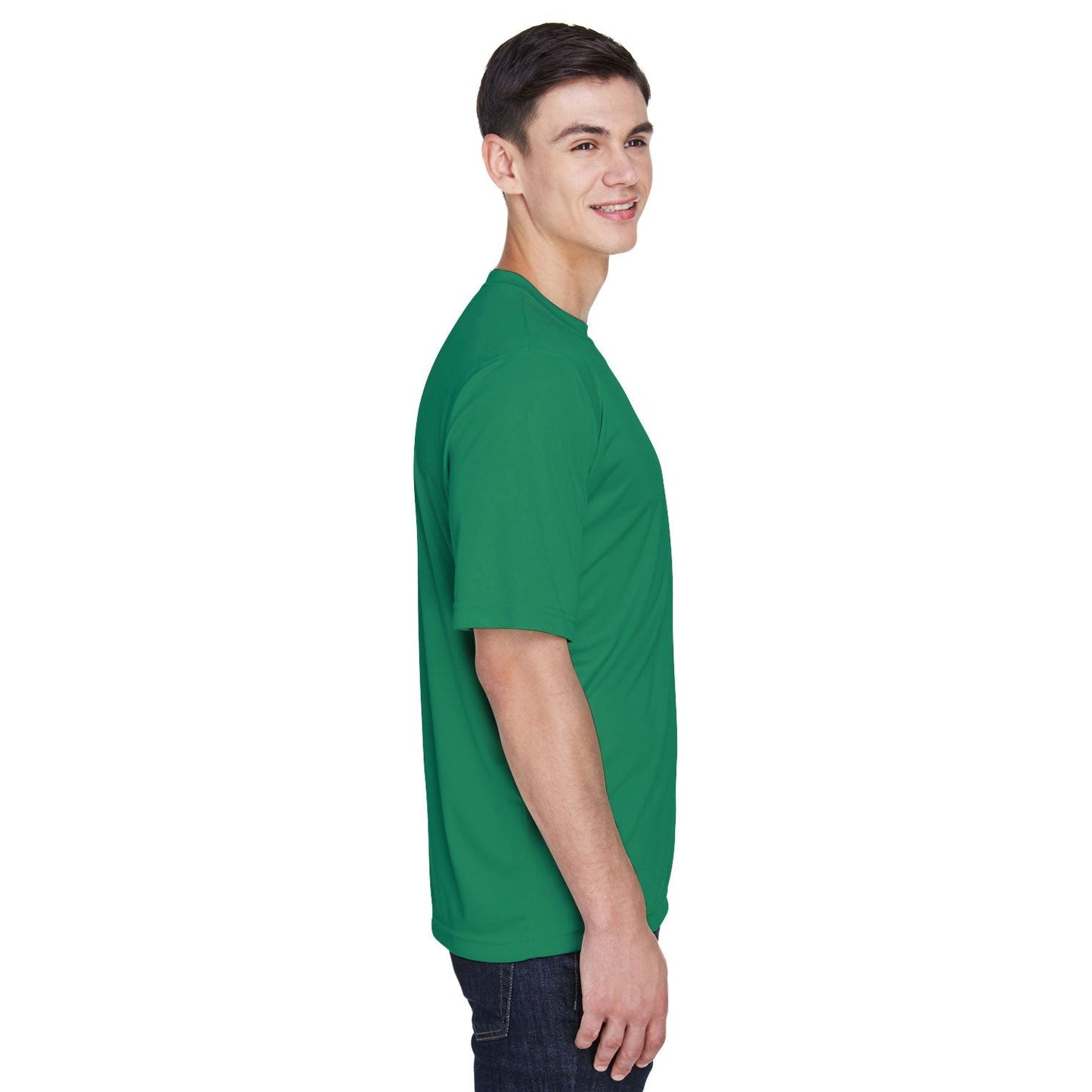 Black T-Shirts - Team 365 - Moisture-Wicking Performance