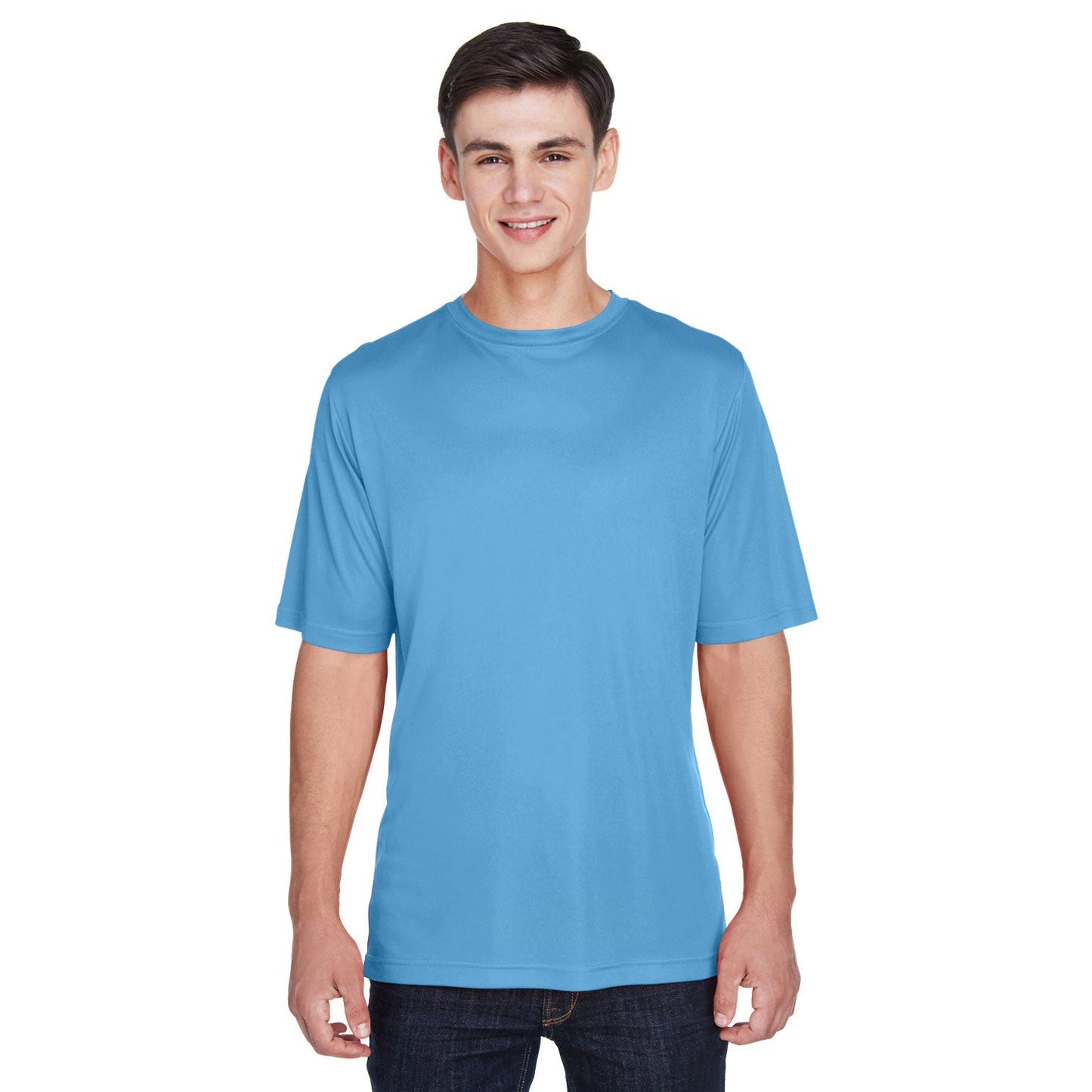 Black T-Shirts - Team 365 - Moisture-Wicking Performance