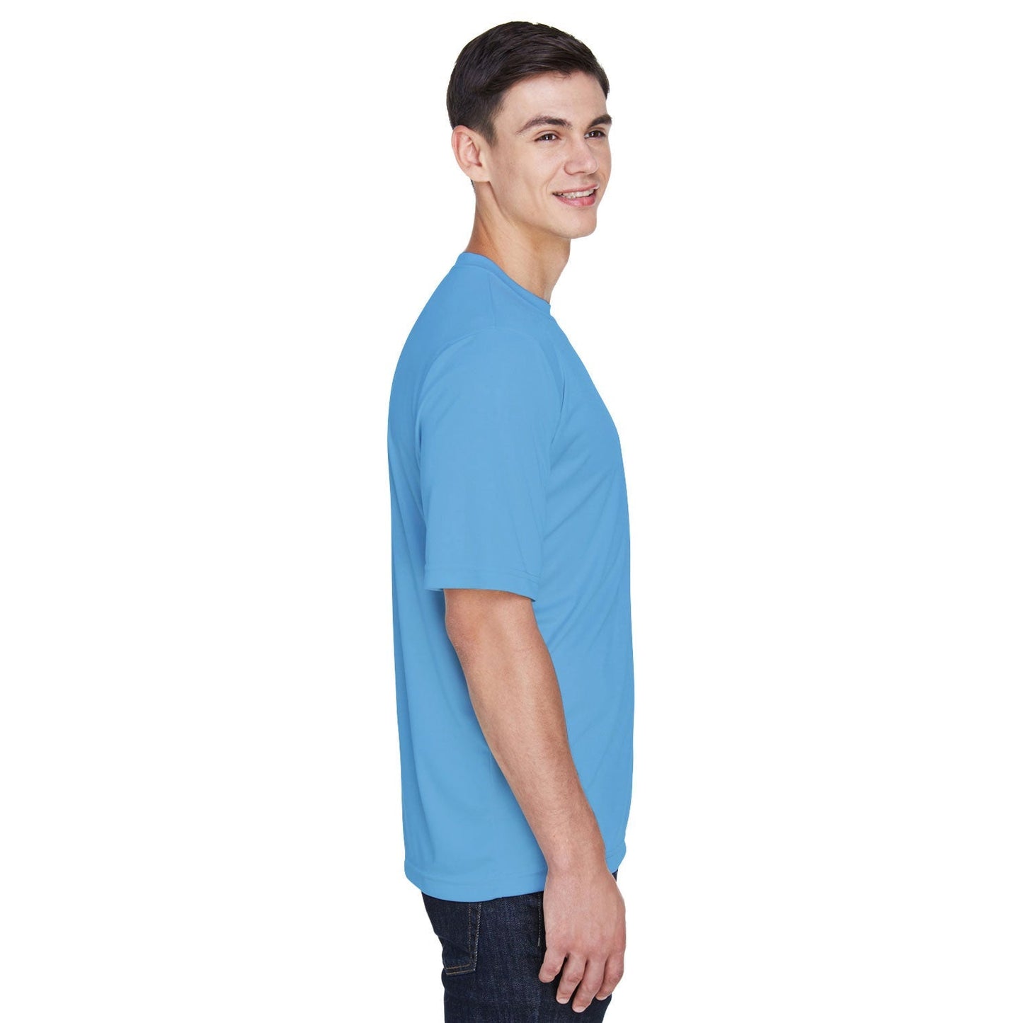 Black T-Shirts - Team 365 - Moisture-Wicking Performance