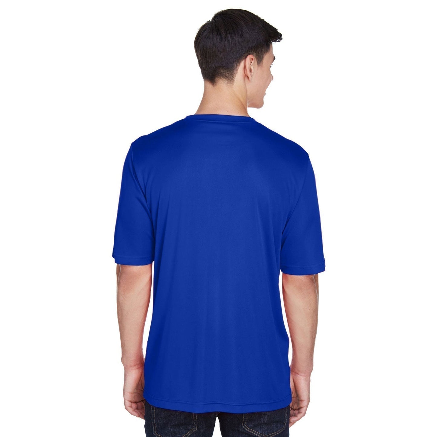 Black T-Shirts - Team 365 - Moisture-Wicking Performance