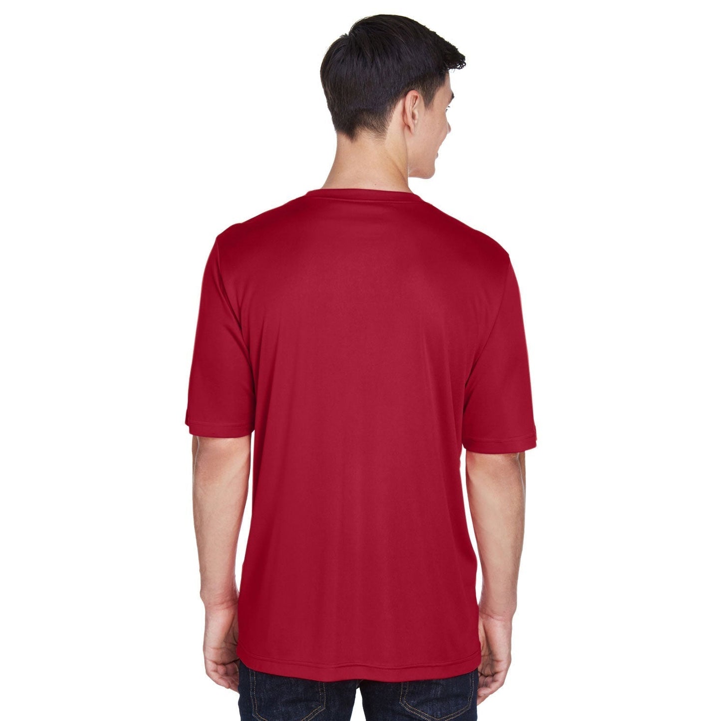 Black T-Shirts - Team 365 - Moisture-Wicking Performance