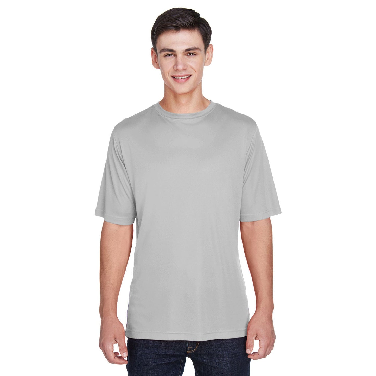 Black T-Shirts - Team 365 - Moisture-Wicking Performance