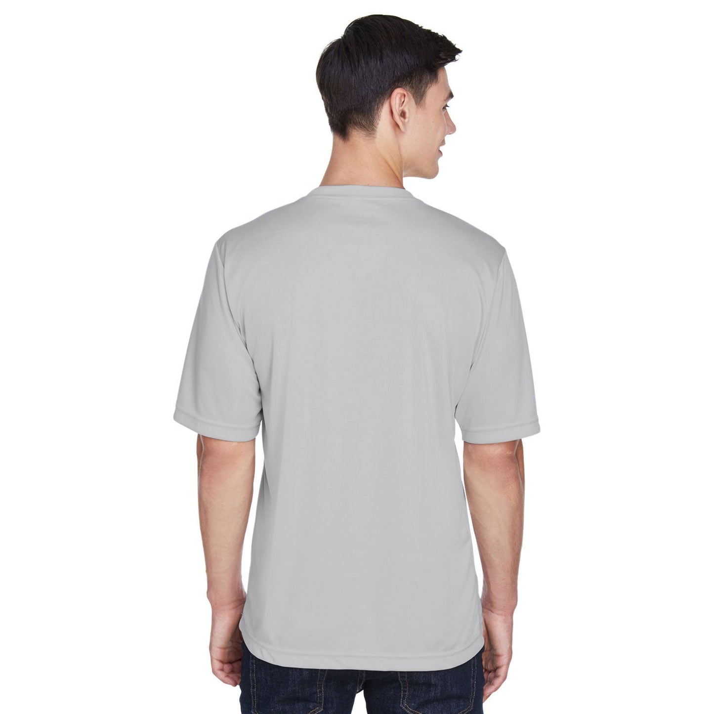 Black T-Shirts - Team 365 - Moisture-Wicking Performance