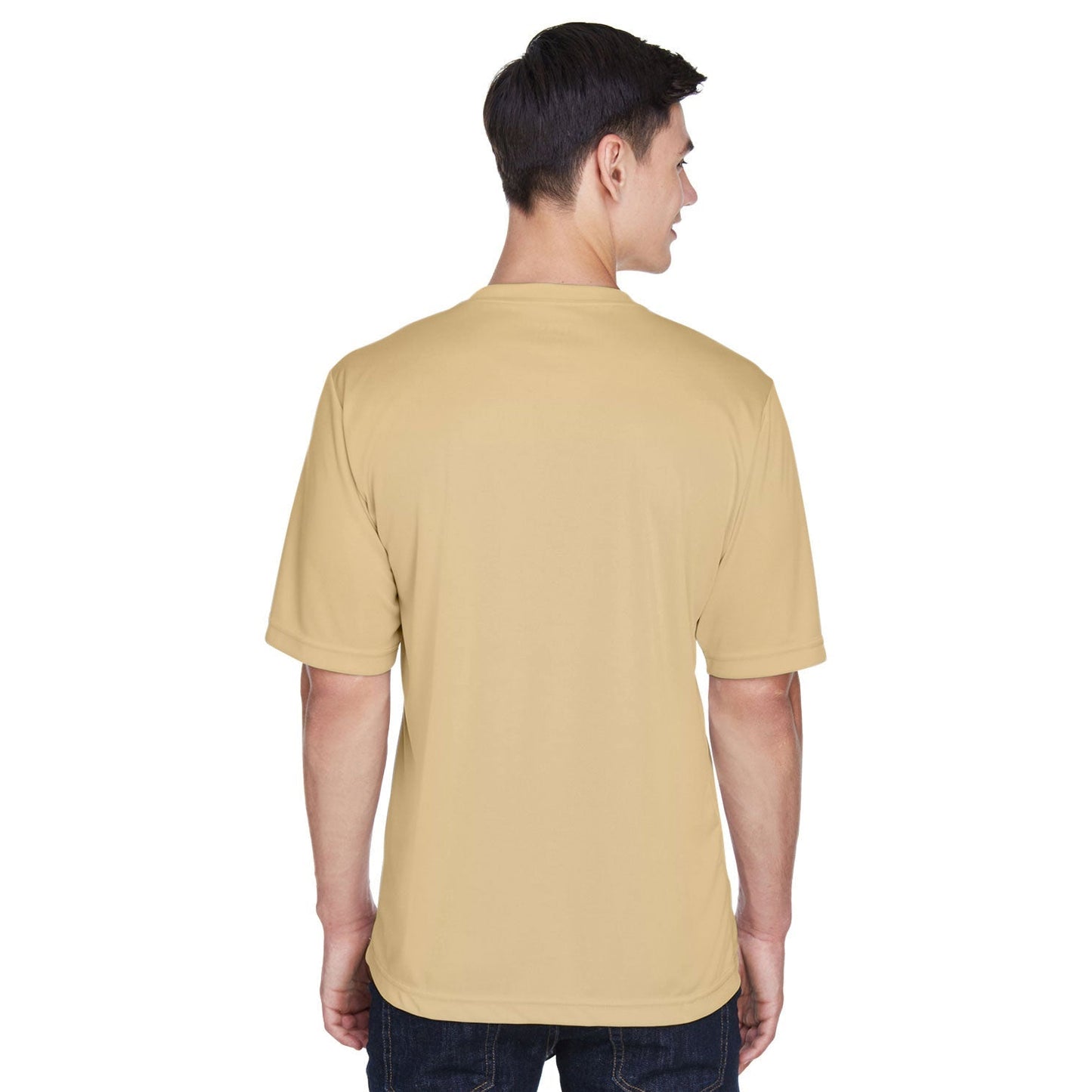 Black T-Shirts - Team 365 - Moisture-Wicking Performance