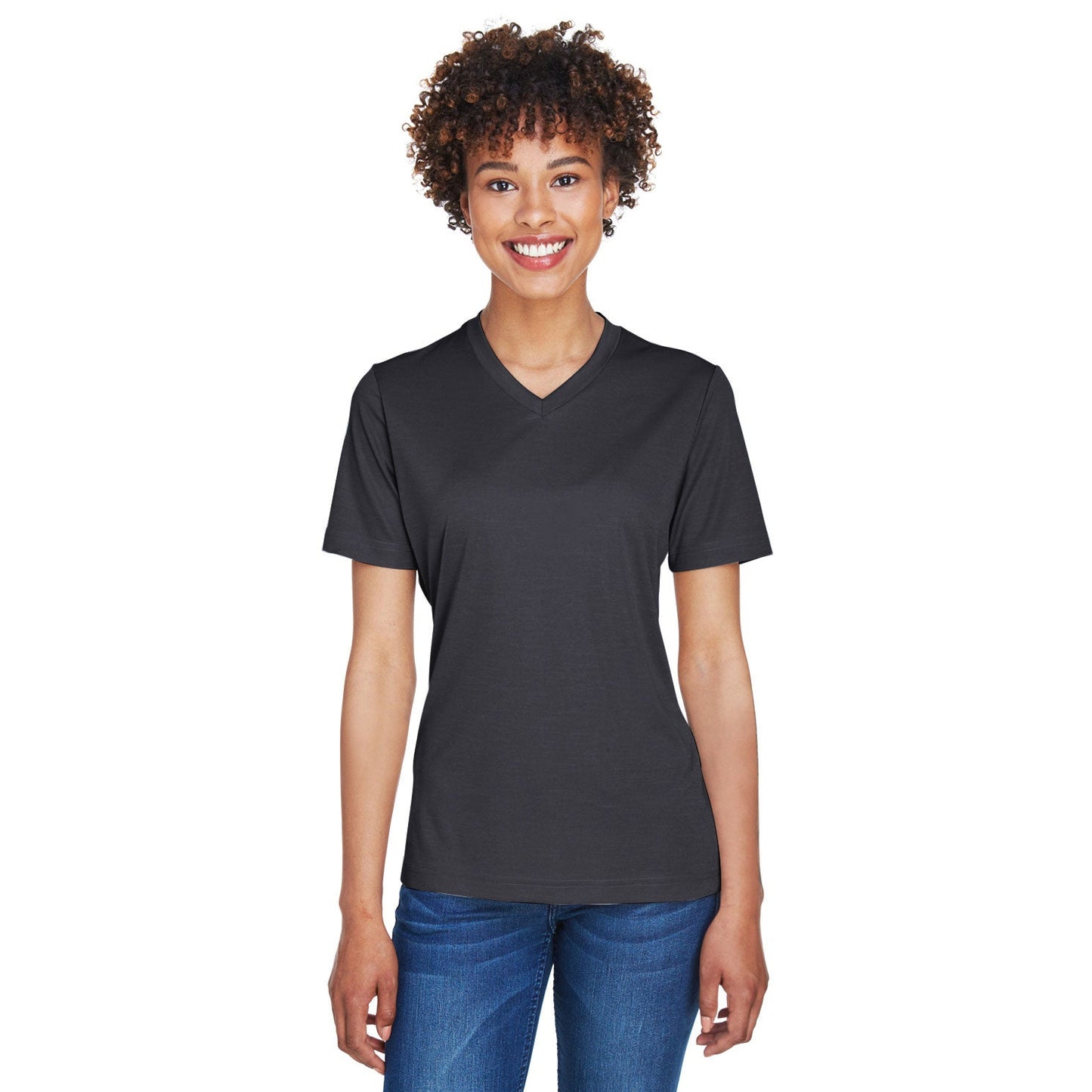 Black Heather T-Shirts - Team 365 - Sonic Performance