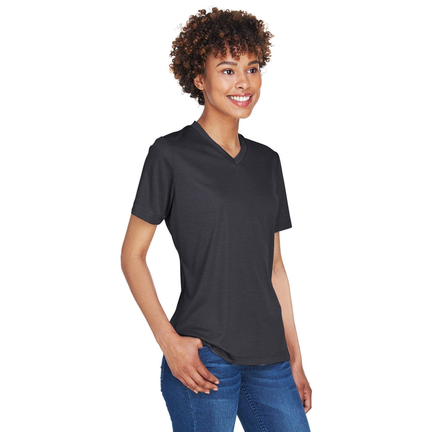 Black Heather T-Shirts - Team 365 - Sonic Performance