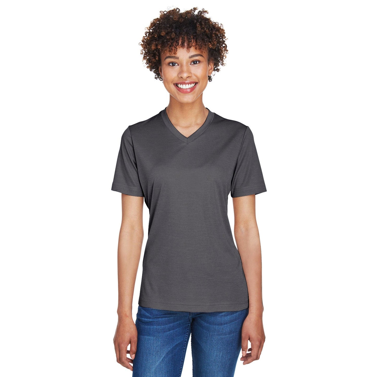 Black Heather T-Shirts - Team 365 - Sonic Performance