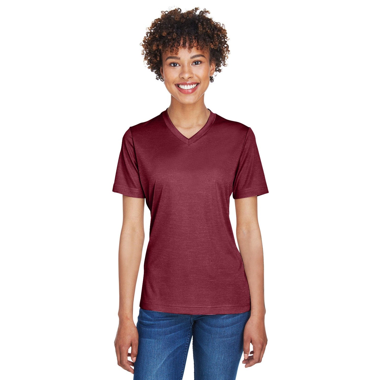 Black Heather T-Shirts - Team 365 - Sonic Performance