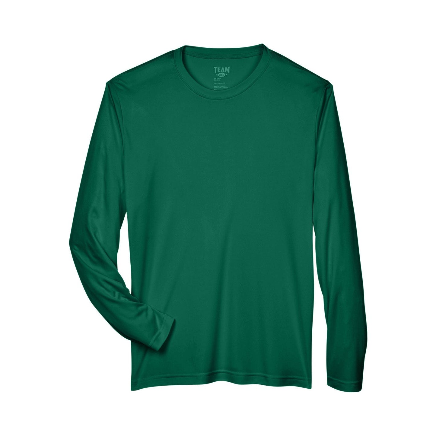 Black T-Shirts - Team 365 - Moisture-Wicking Performance