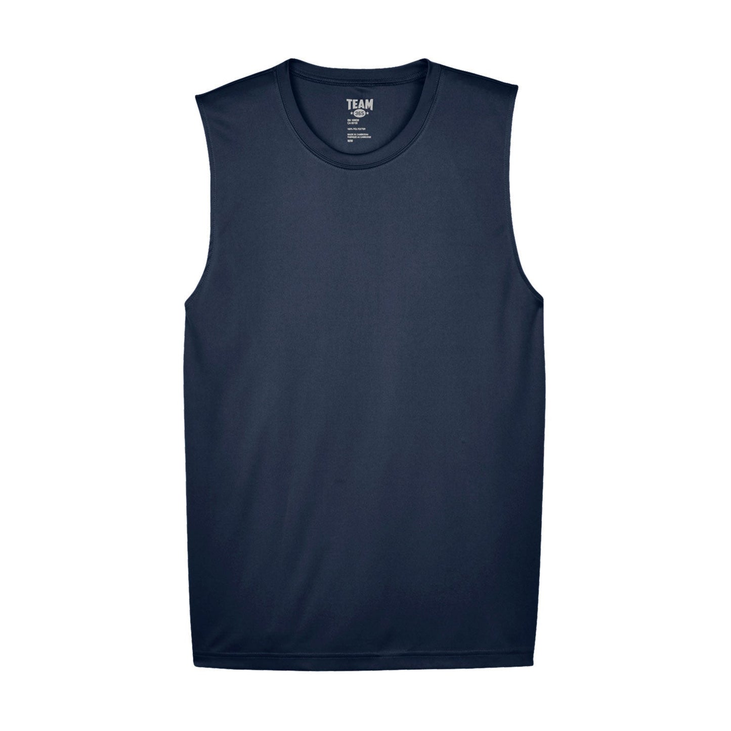 Black Tank Tops - Team 365 - Performance Fabric