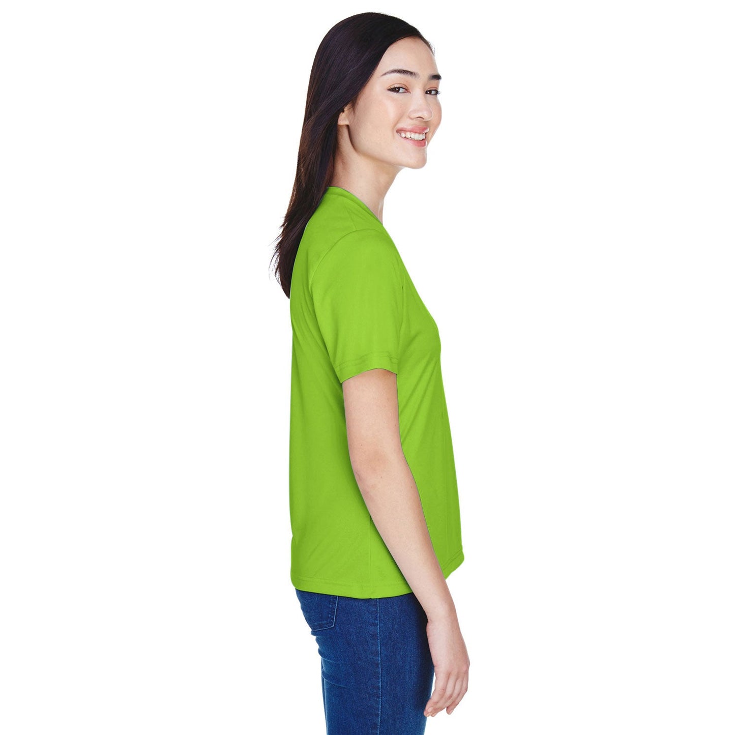 Black Performance T-Shirts - Team 365 - Moisture-Wicking