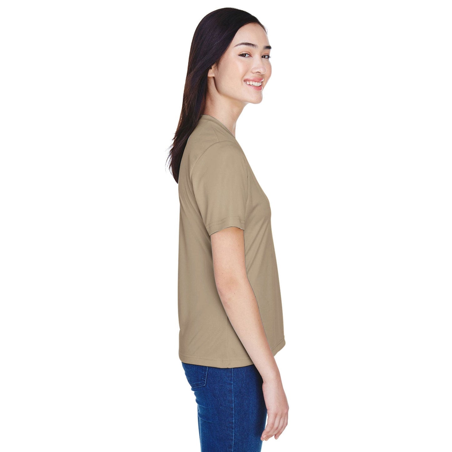 Black Performance T-Shirts - Team 365 - Moisture-Wicking
