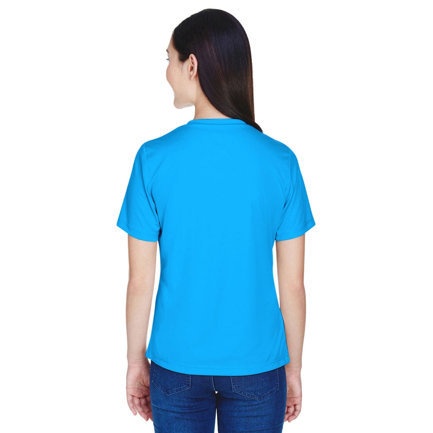 Black Performance T-Shirts - Team 365 - Moisture-Wicking