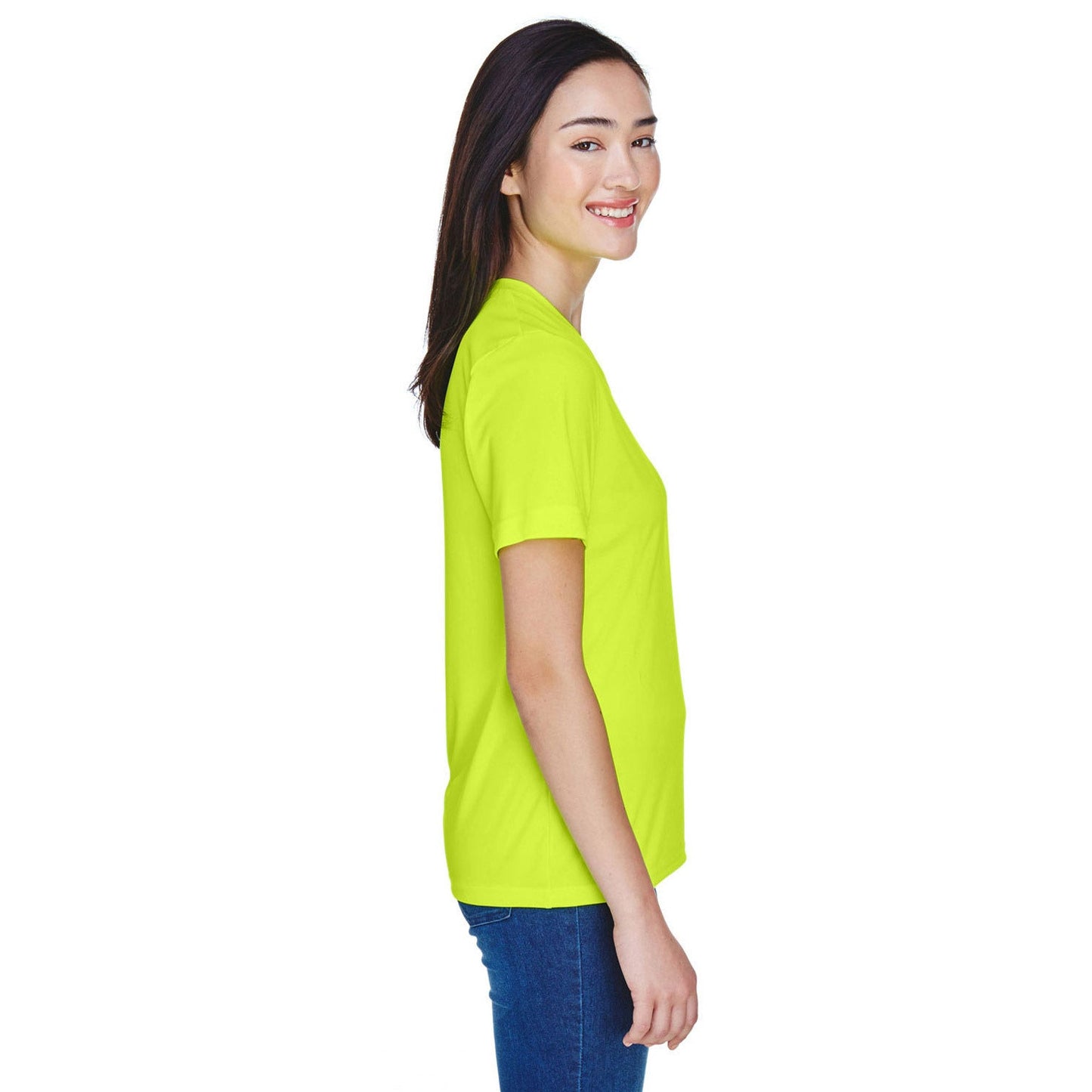 Black Performance T-Shirts - Team 365 - Moisture-Wicking