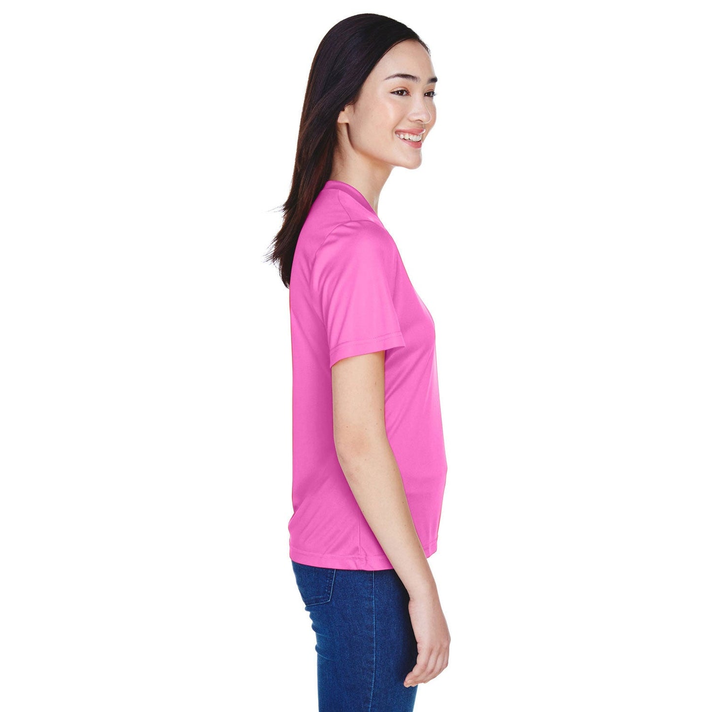 Black Performance T-Shirts - Team 365 - Moisture-Wicking