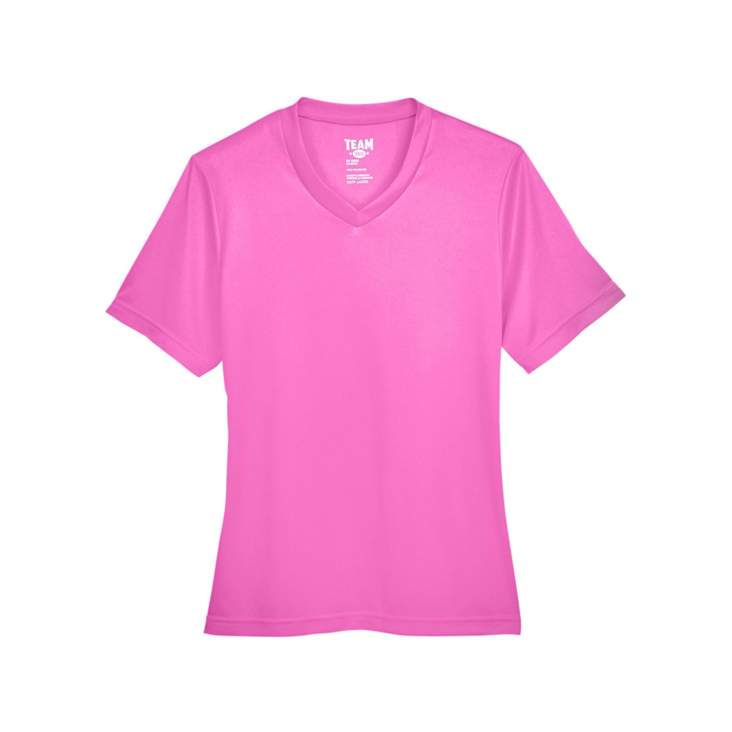 Black Performance T-Shirts - Team 365 - Moisture-Wicking