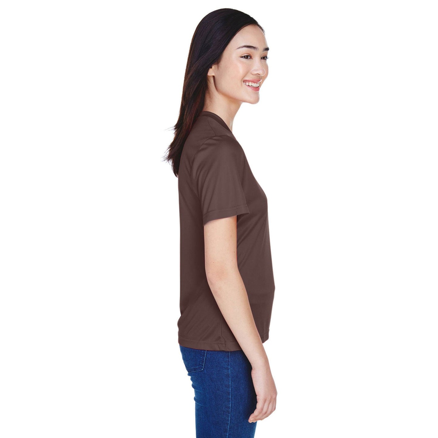 Black Performance T-Shirts - Team 365 - Moisture-Wicking