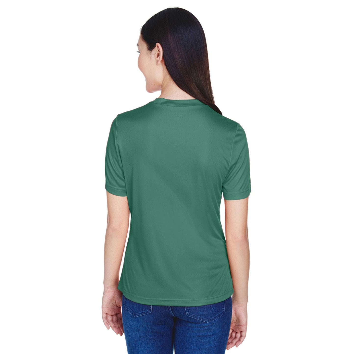 Black Performance T-Shirts - Team 365 - Moisture-Wicking