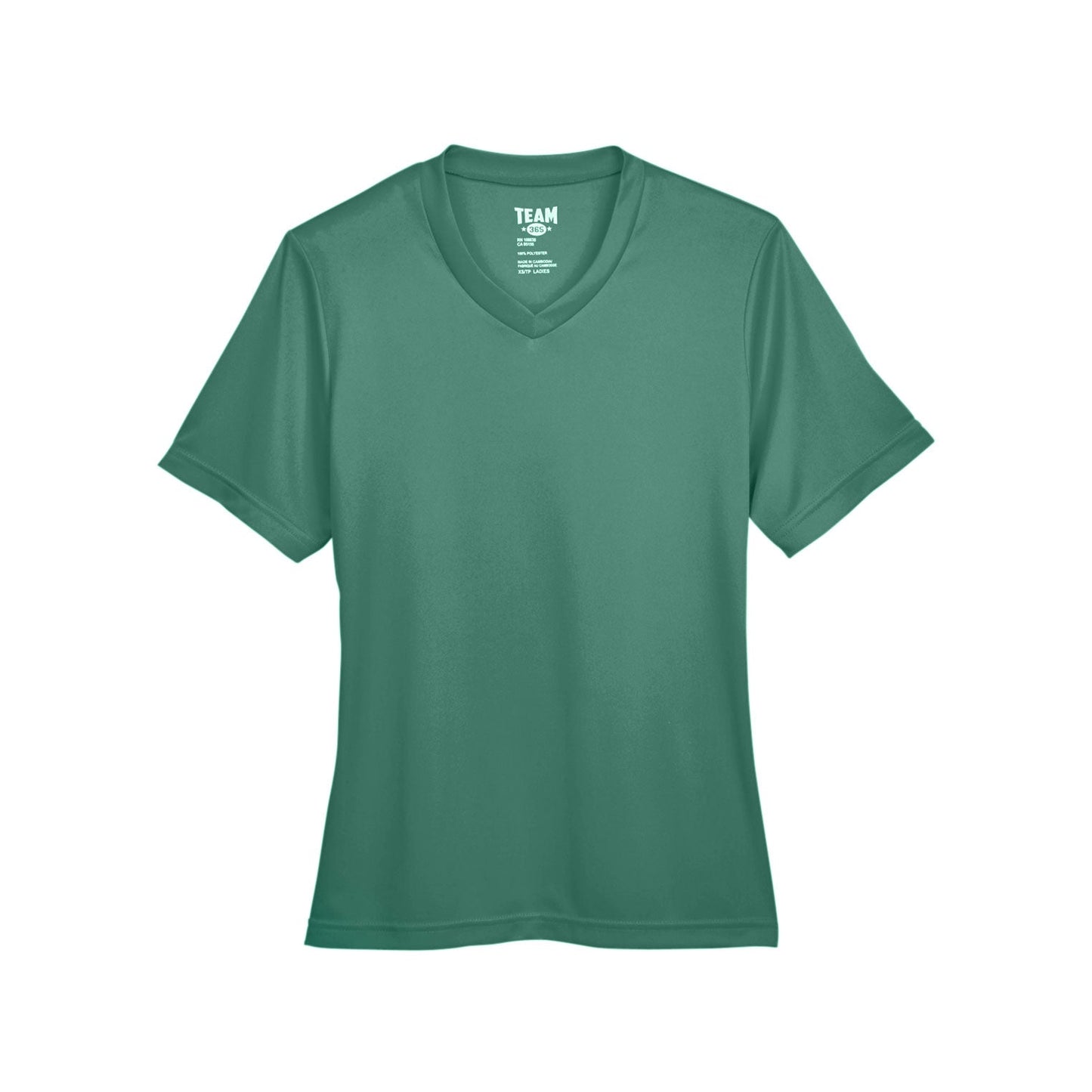 Black Performance T-Shirts - Team 365 - Moisture-Wicking