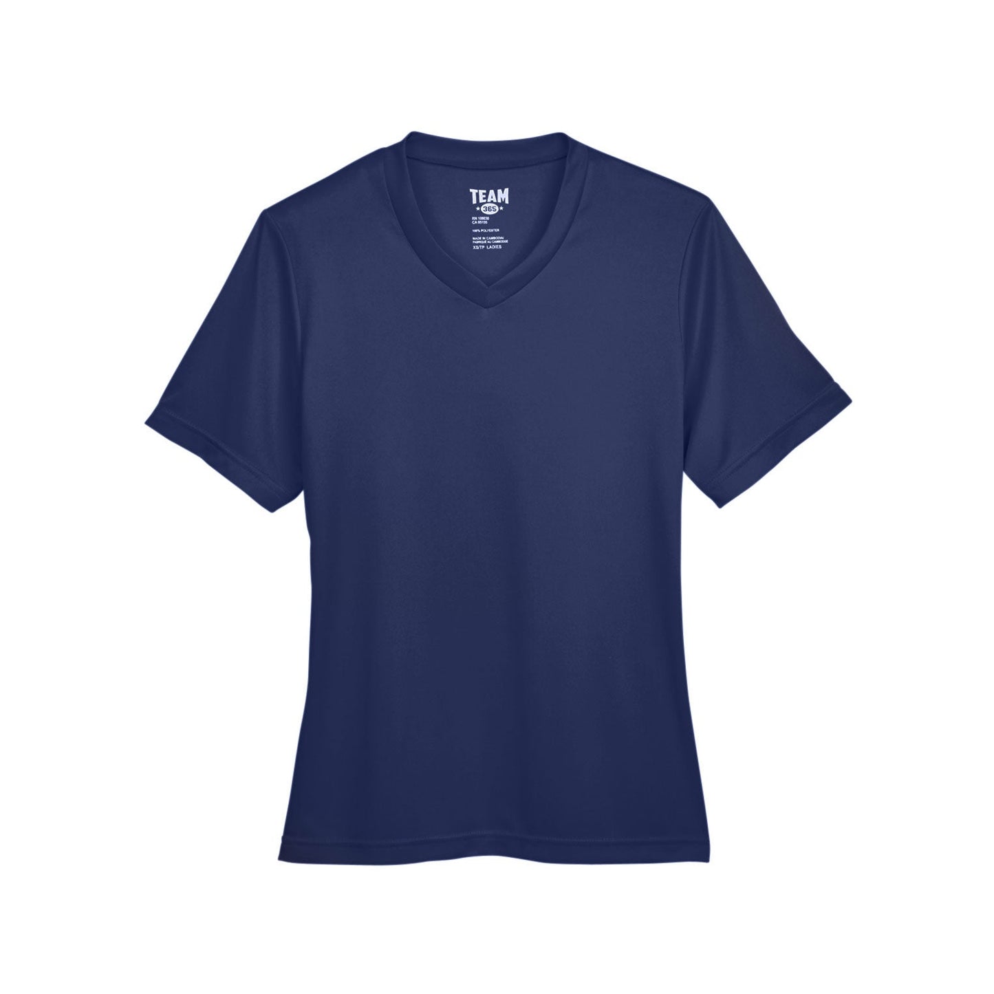 Black Performance T-Shirts - Team 365 - Moisture-Wicking