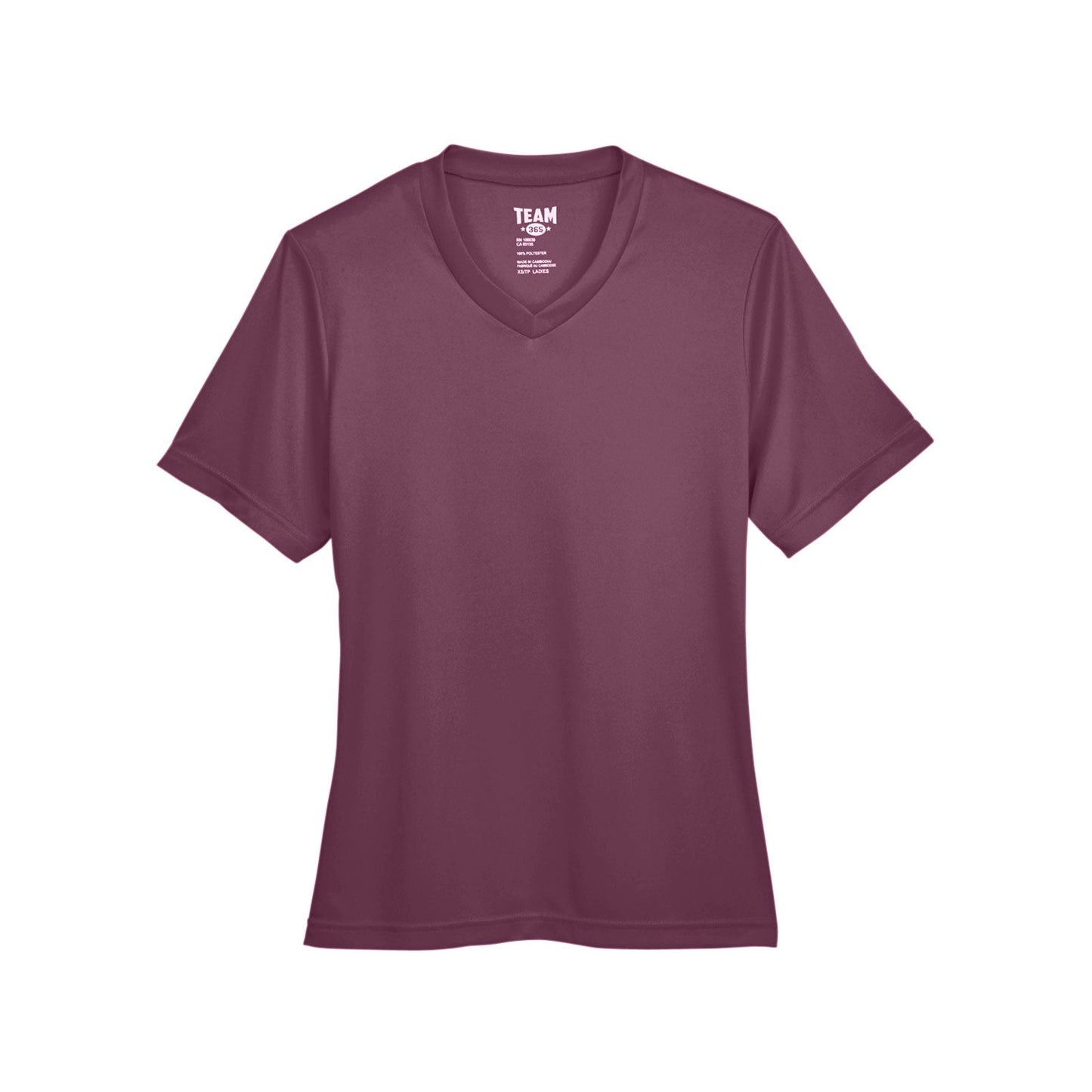 Black Performance T-Shirts - Team 365 - Moisture-Wicking