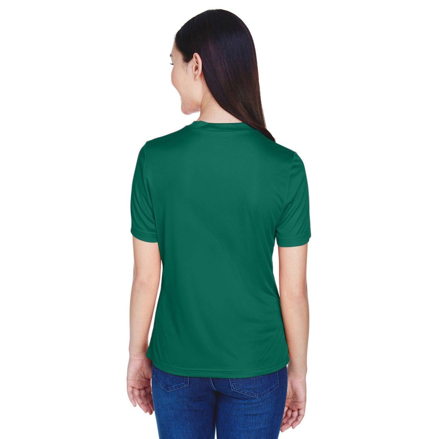 Black Performance T-Shirts - Team 365 - Moisture-Wicking