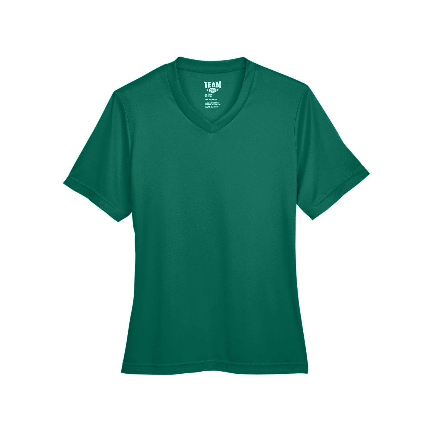 Black Performance T-Shirts - Team 365 - Moisture-Wicking