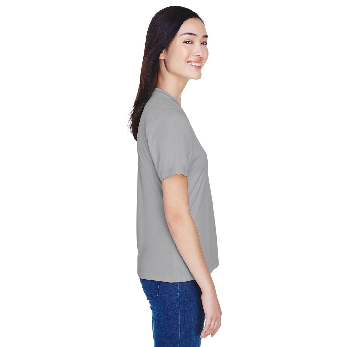 Black Performance T-Shirts - Team 365 - Moisture-Wicking