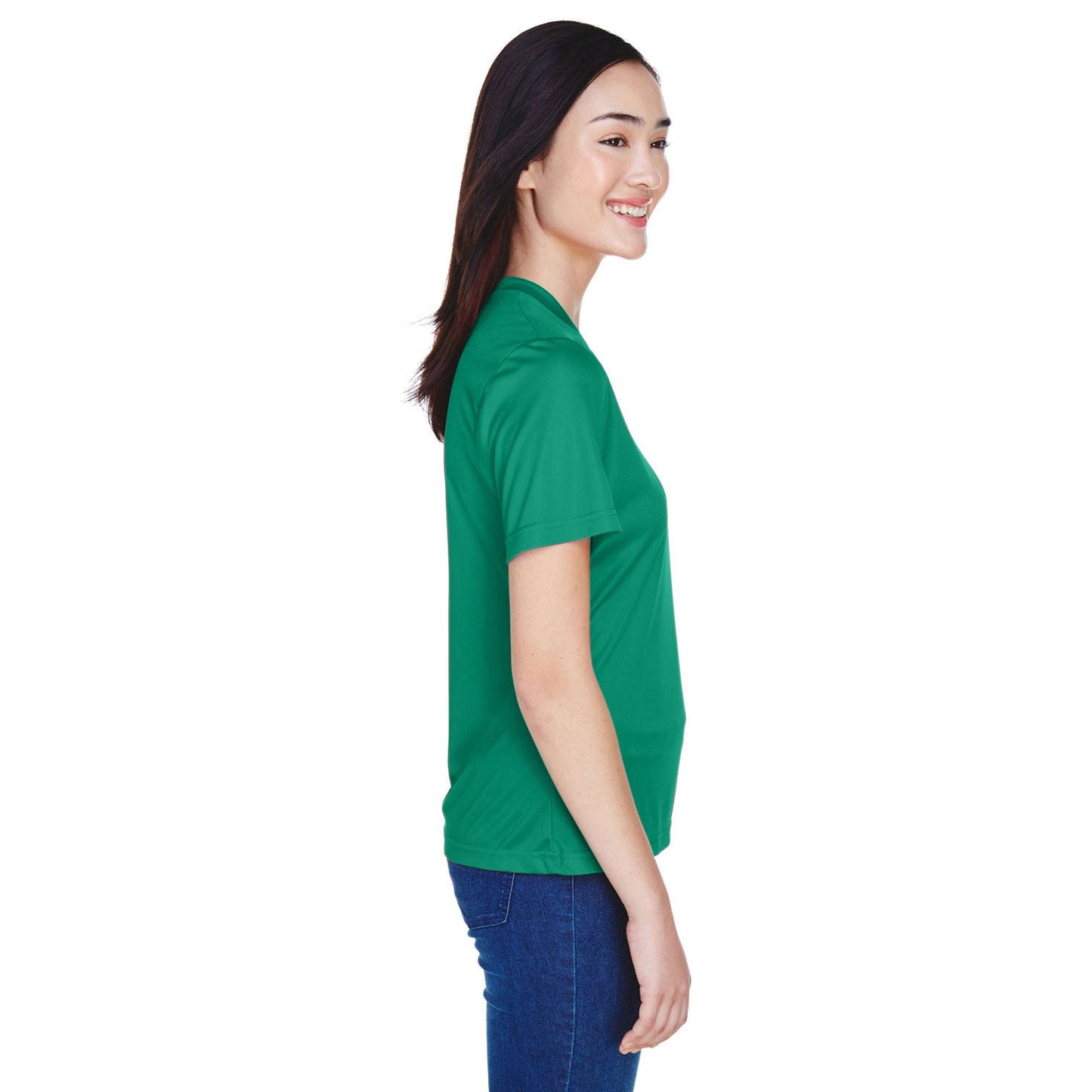Black Performance T-Shirts - Team 365 - Moisture-Wicking