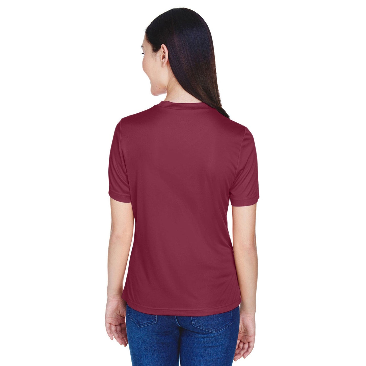 Black Performance T-Shirts - Team 365 - Moisture-Wicking