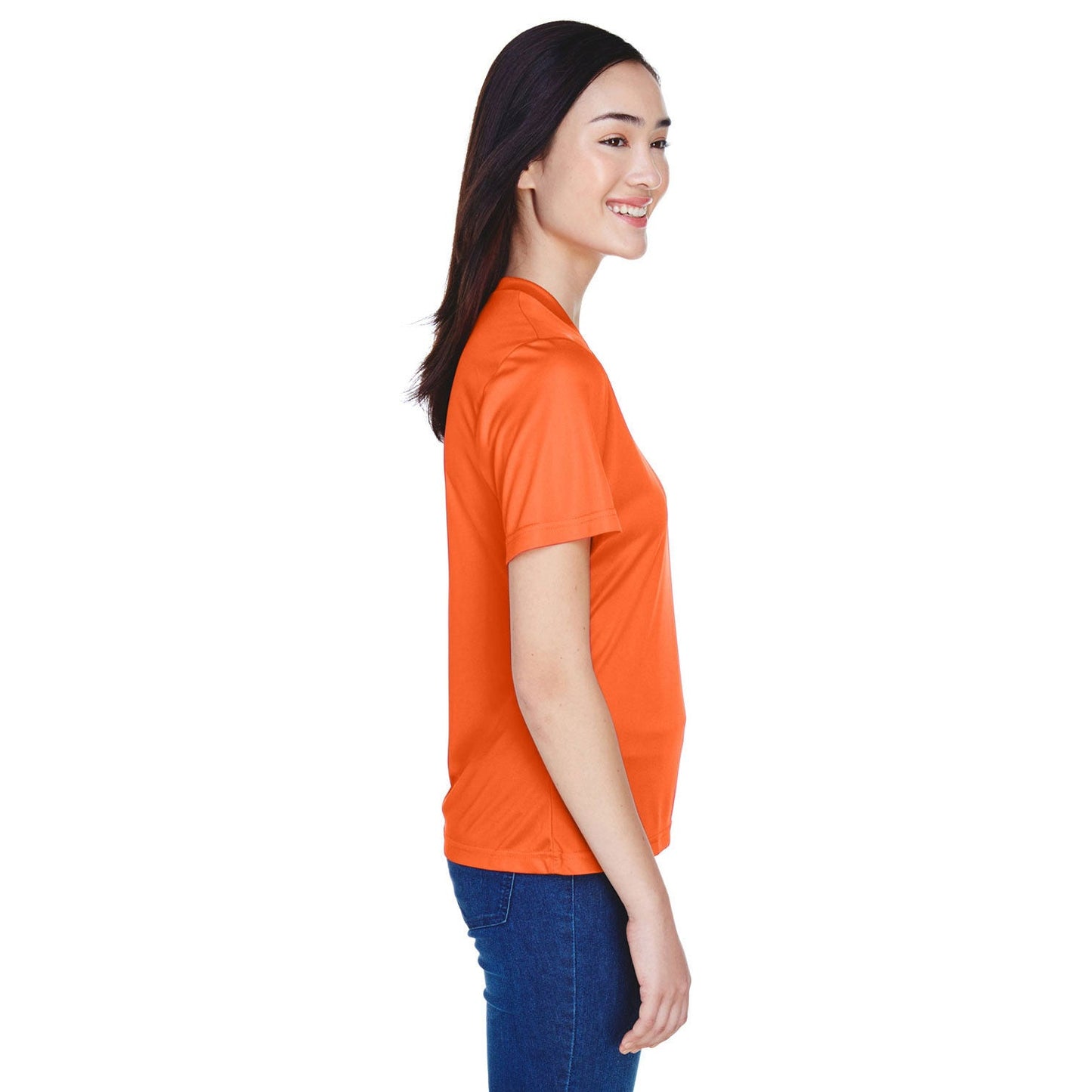 Black Performance T-Shirts - Team 365 - Moisture-Wicking