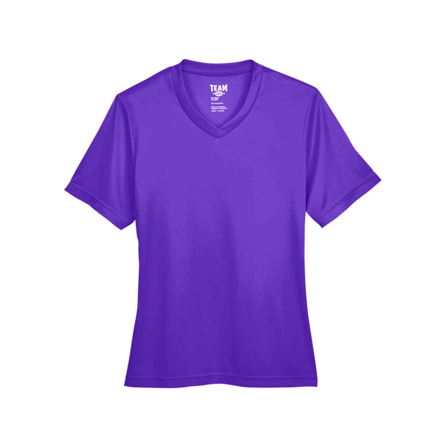 Black Performance T-Shirts - Team 365 - Moisture-Wicking