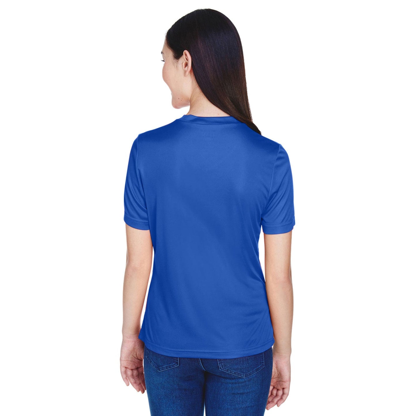 Black Performance T-Shirts - Team 365 - Moisture-Wicking