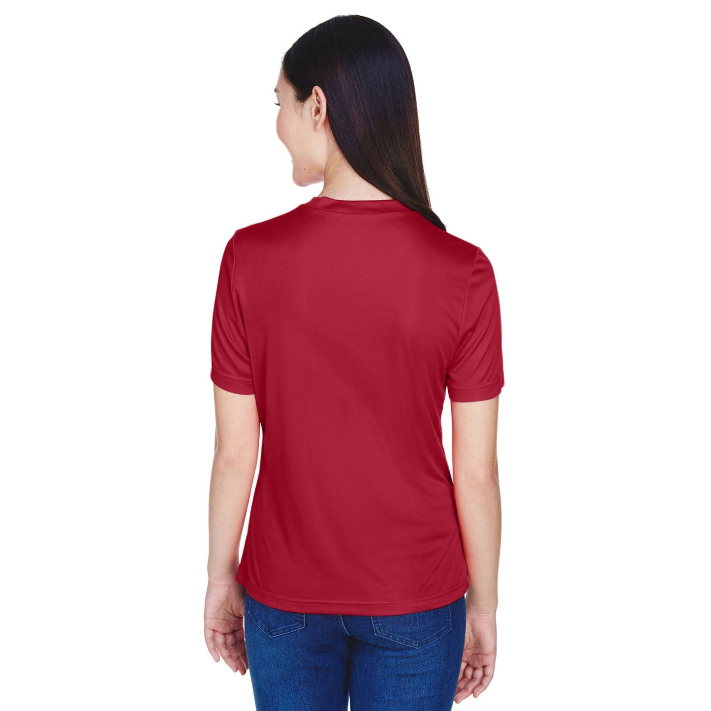 Black Performance T-Shirts - Team 365 - Moisture-Wicking