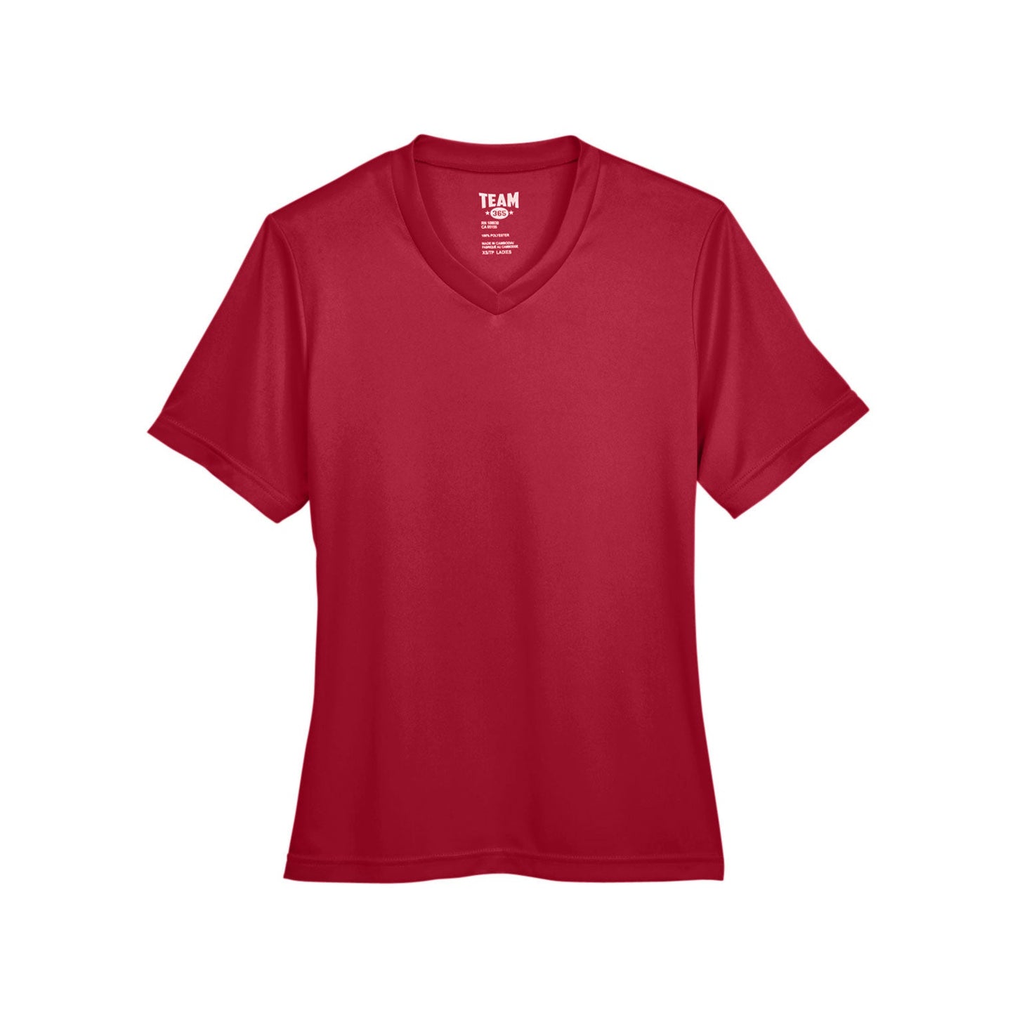 Black Performance T-Shirts - Team 365 - Moisture-Wicking