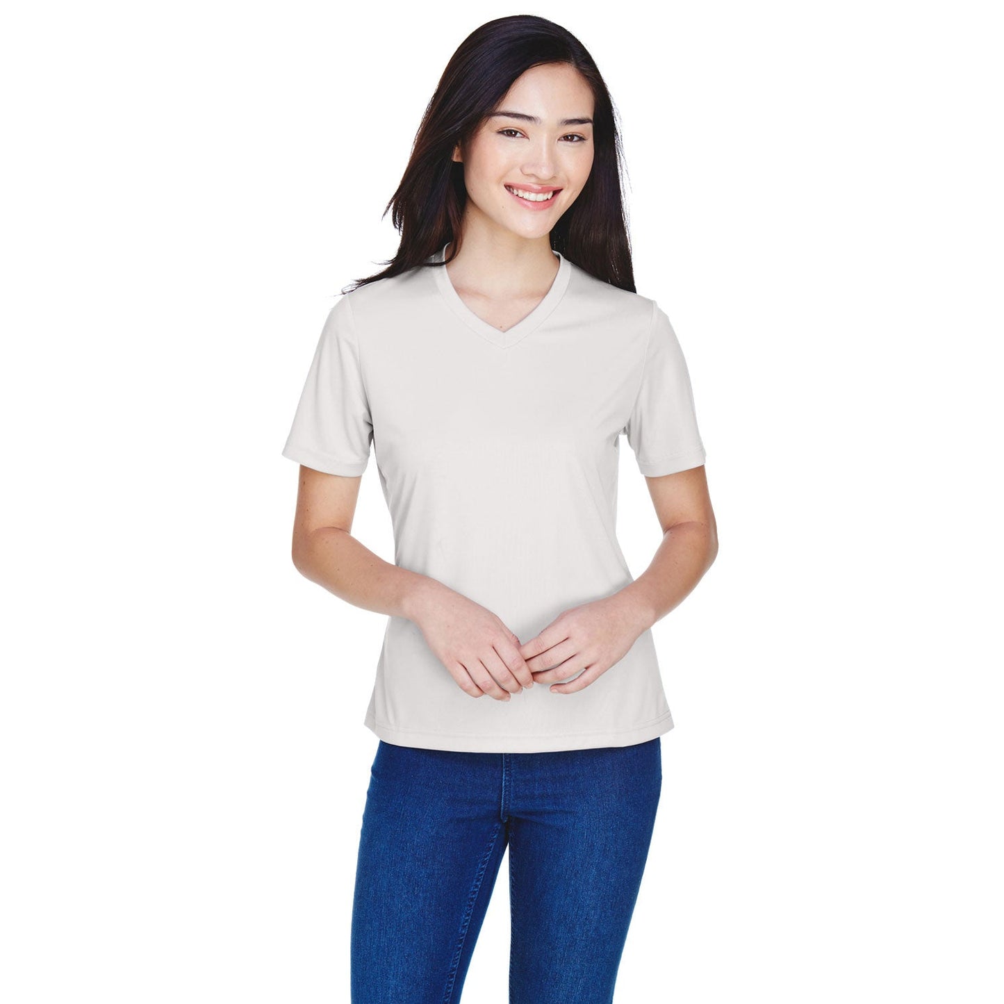 Black Performance T-Shirts - Team 365 - Moisture-Wicking