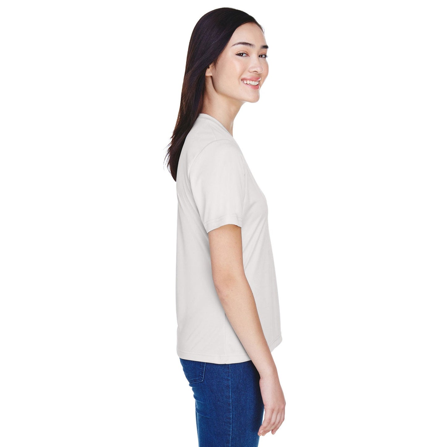 Black Performance T-Shirts - Team 365 - Moisture-Wicking