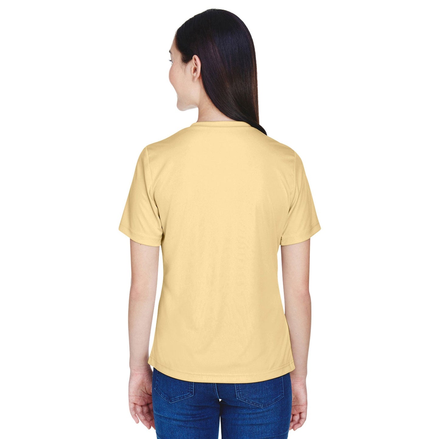 Black Performance T-Shirts - Team 365 - Moisture-Wicking