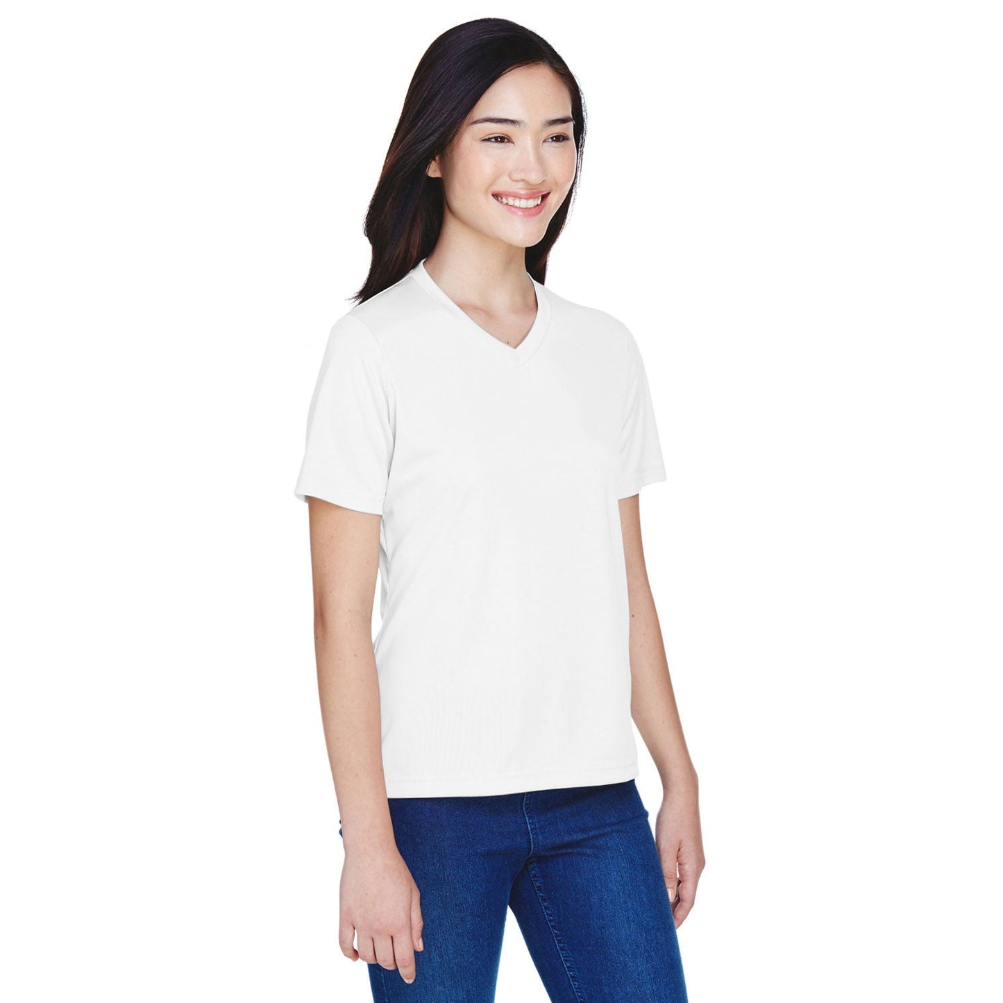 Black Performance T-Shirts - Team 365 - Moisture-Wicking
