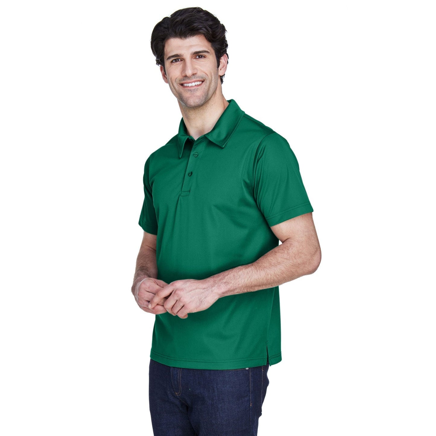 Black Polo Shirt - Team 365 - Snag Protection